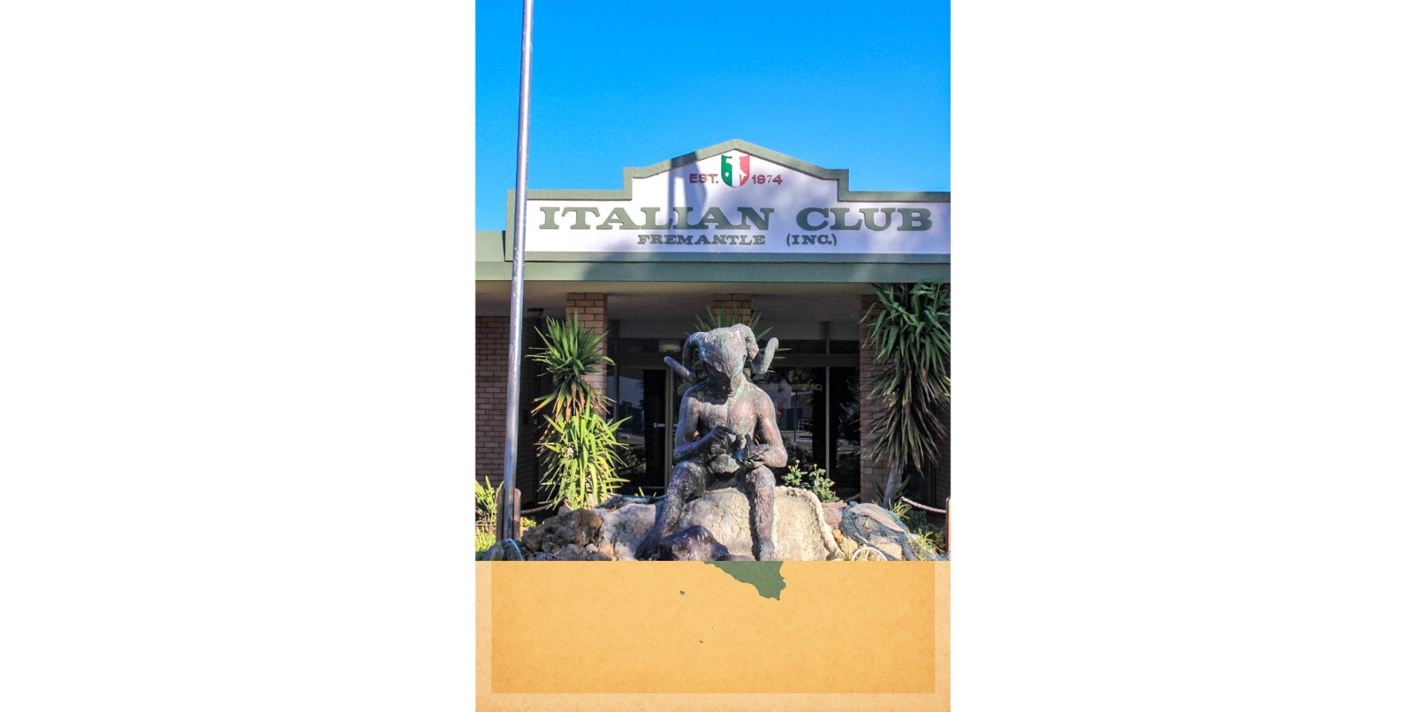 Entrata dell'Italian Club di Perth