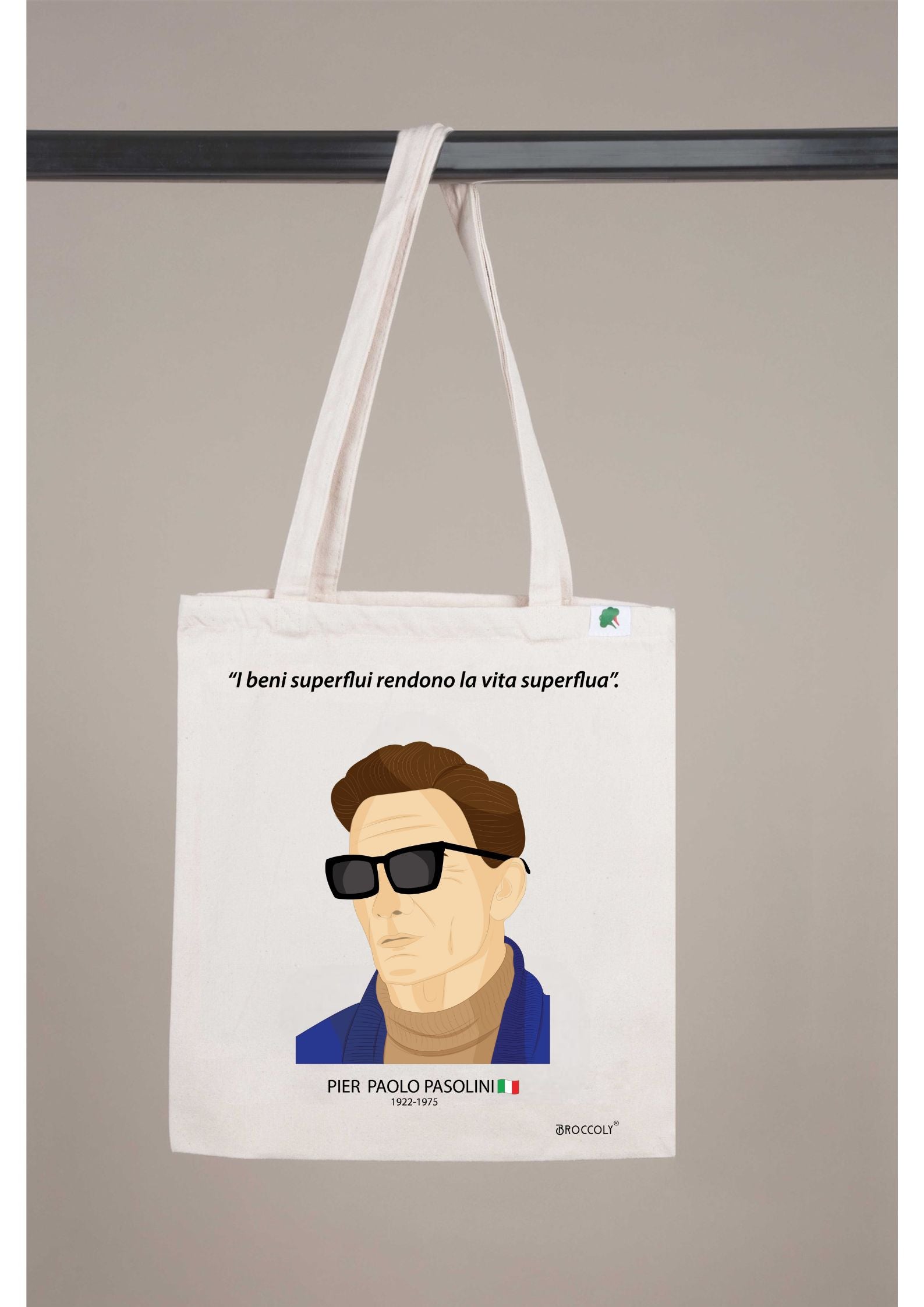 Bolsa Tote "La Pequeña Italia por el Mundo"