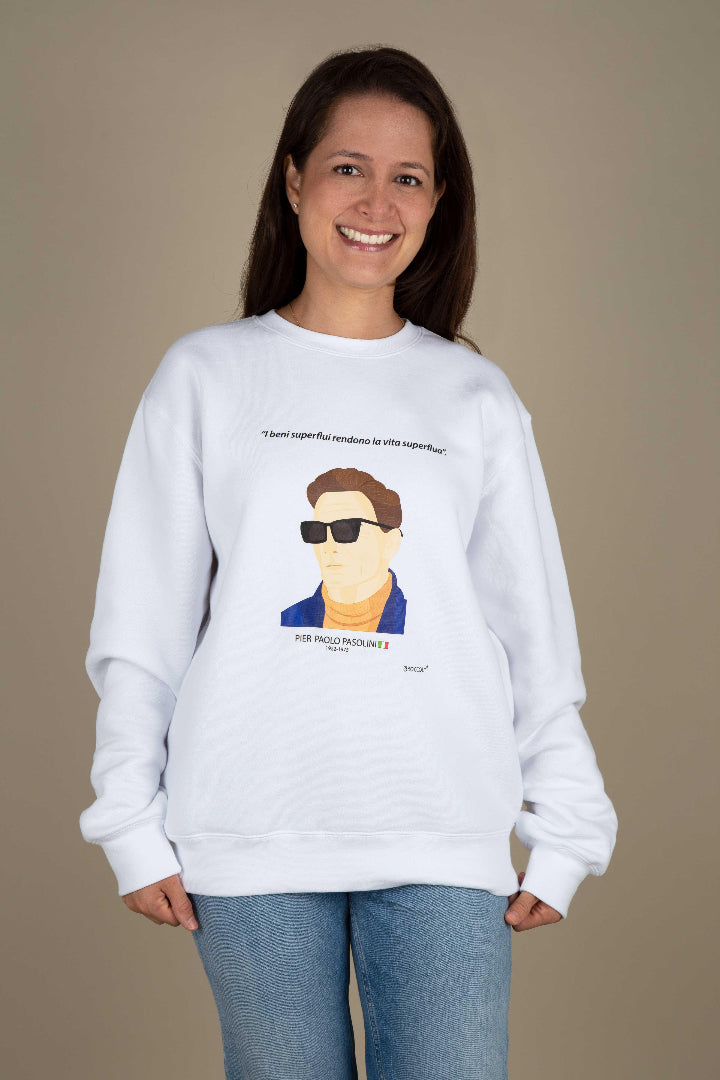 Felpa-pasolini-unisex-prodotto - Broccoly®