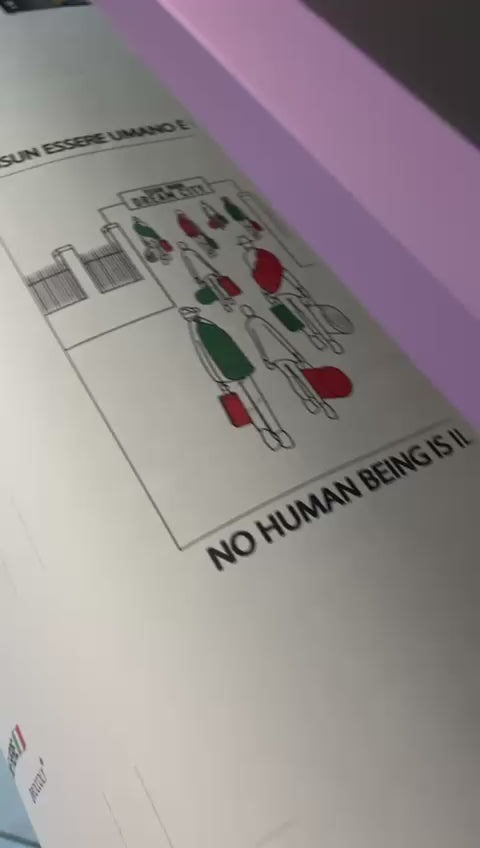 Poster "The real Italian Language"